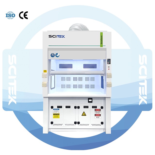 PP Spray Fume Hood with Scrubber